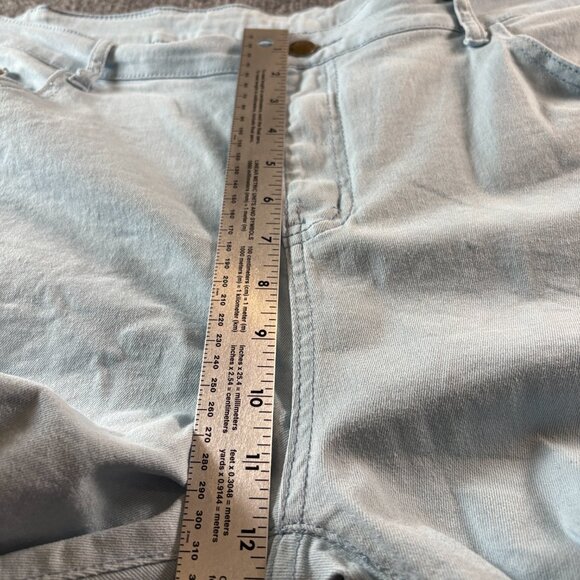 Wulful Light Blue Denim Casual 5-Pocket Straight Leg Men's Size 42x29.75 - Picture 10 of 11